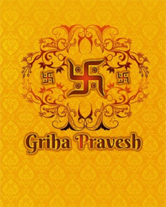 Griha Pravesh Puja Card