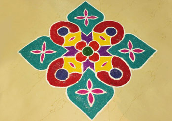 grah pravesh rangoli